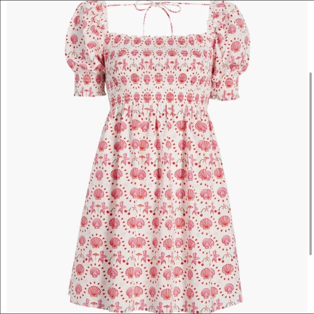 Hill House Pink Floral Dress